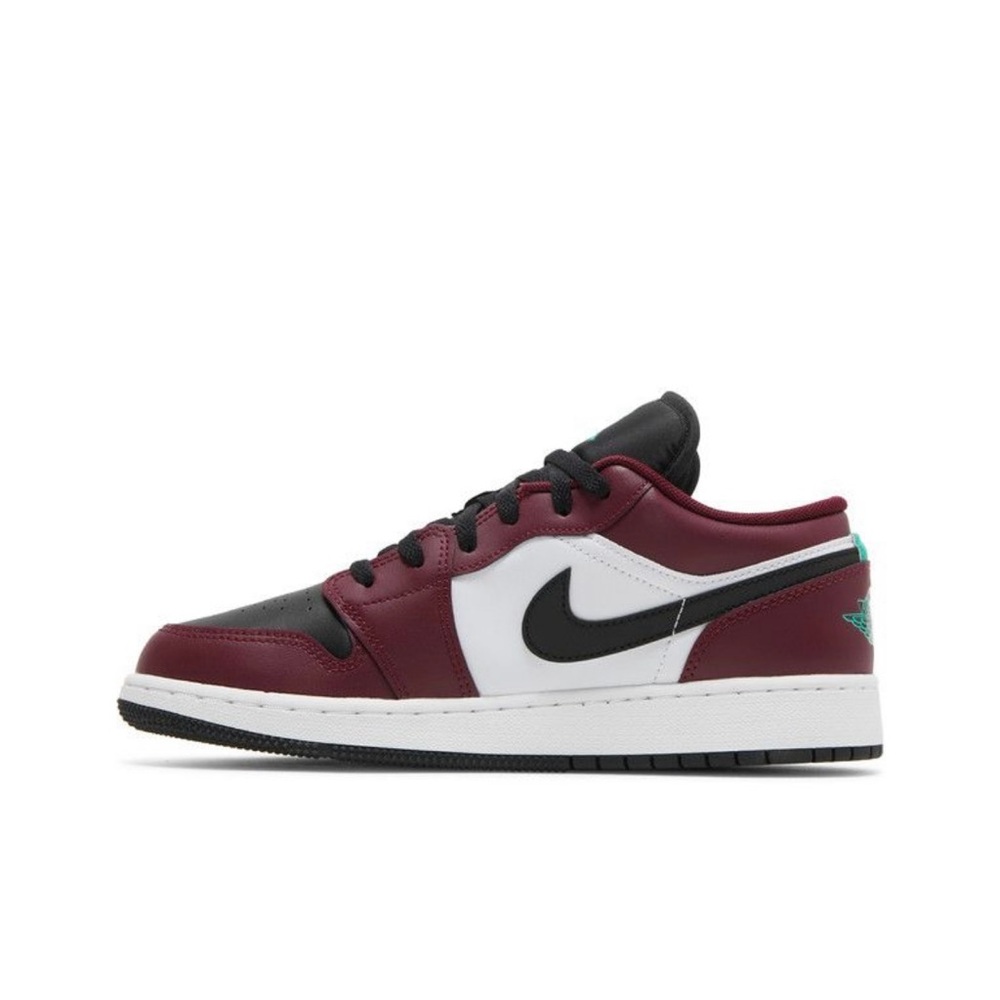 Nike Air Jordan 1 Low SE Dark Beetroot Roma Green (GS)